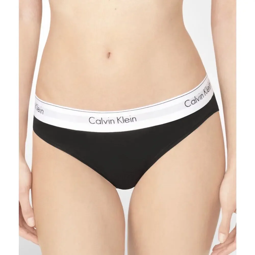 Calvin Klein Women's Modern Cotton Bikini f3787 S